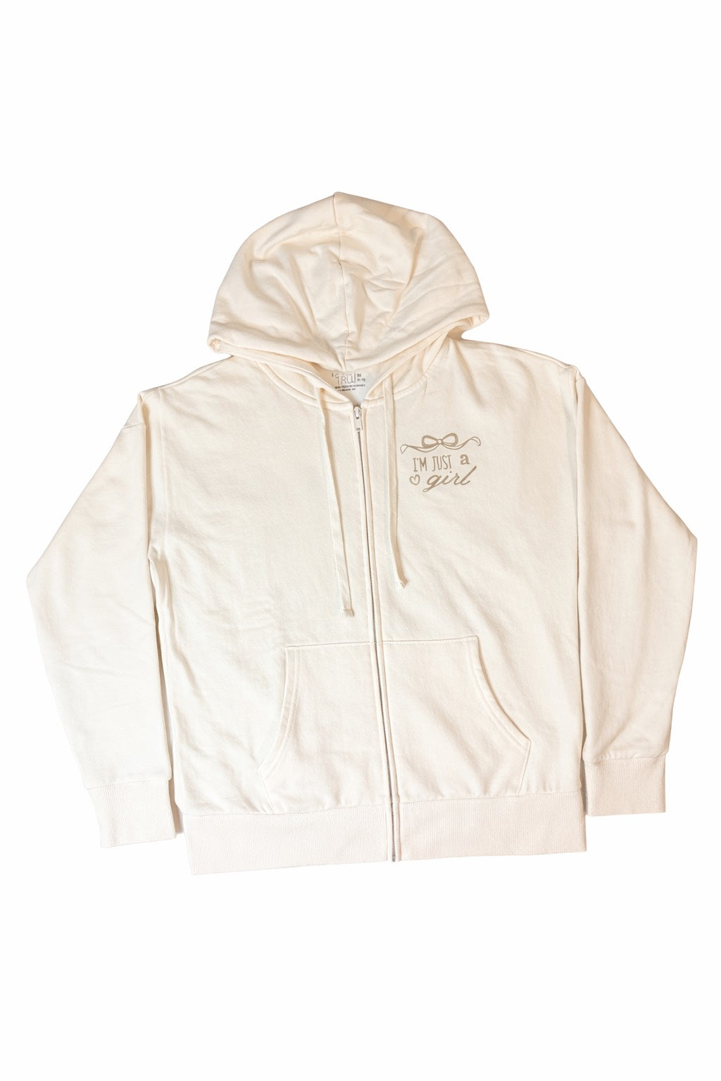I'm Just a Girl Zip-Up